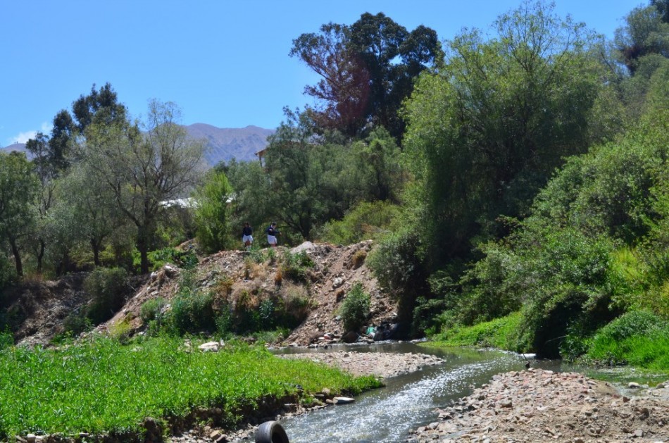 El río Rocha es un patrimonio histórico del área metropolitana de Cochabamba. 